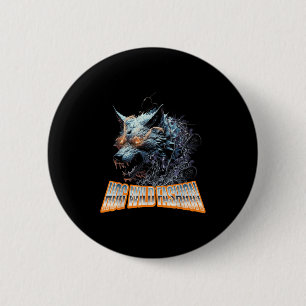 Wolf Chaos Animal Rage Energy Button