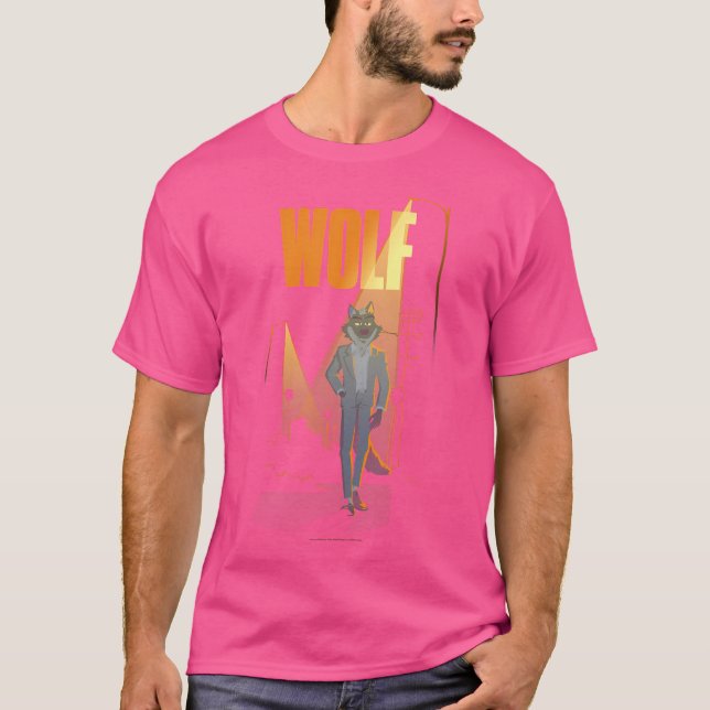 Wolf City Street Light T-Shirt (Vorderseite)
