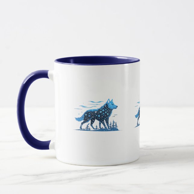 Wolf Clipping-Tasse Tasse (Links)