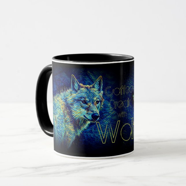 WOLF [Combo Mug] Tasse (Vorderseite Links)