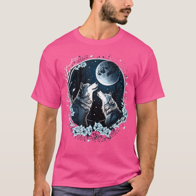 Wolf Couple T-Shirt (Vorderseite)