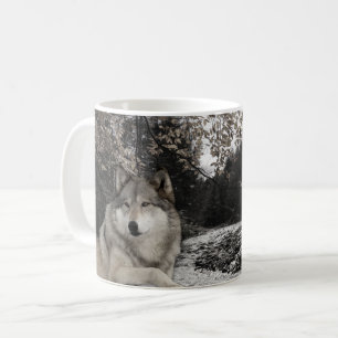 Wolf Creek Brook Waldlandschaft Kaffeetasse