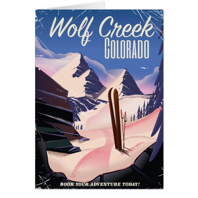 Wolf Creek Colorado Skiposter (Vorne)