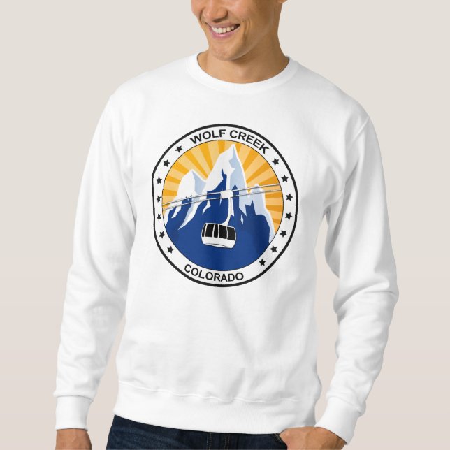Wolf Creek Colorado Sweatshirt (Vorderseite)