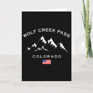 Wolf Creek P Colorado Rocky Mountains Ski Resort S Karte