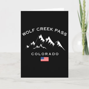 Wolf Creek P Colorado Rocky Mountains Skigebiet S Karte