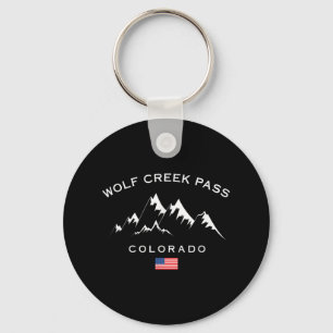 Wolf Creek Pass Colorado Rocky Mountains Skigebiet Schlüsselanhänger