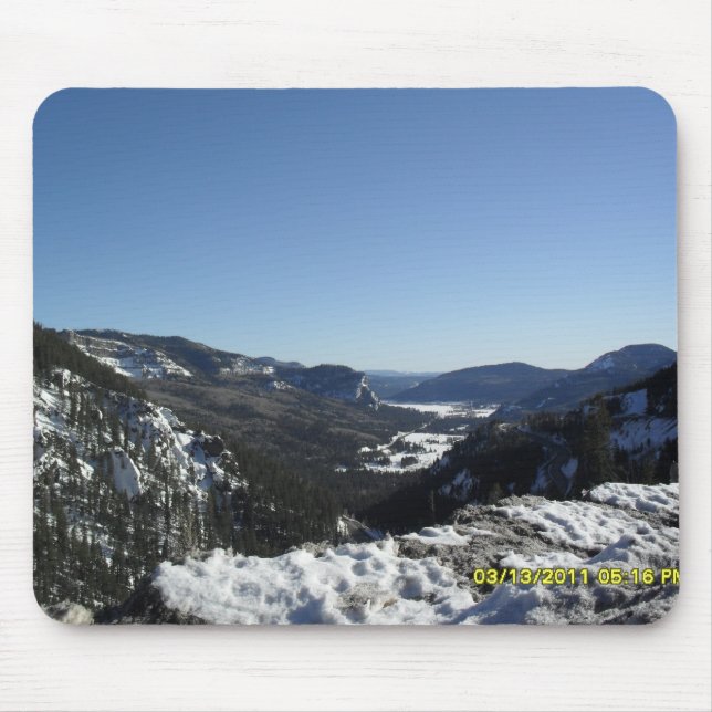 Wolf Creek-Skigebiet in Colorado 2011 Mousepad (Vorne)