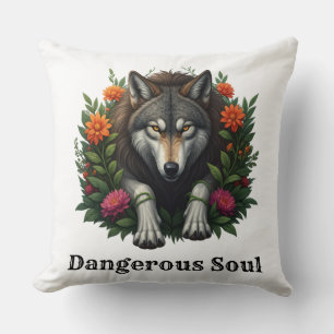 Wolf Dangerous Soul Kissen