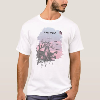 Wolf-Definition mit Western T-Shirt