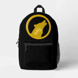 WOLF DEN GOLDIE-BACKPACK BEDRUCKTER RUCKSACK