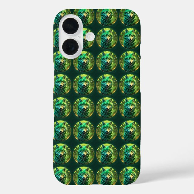 Wolf der Natur Case-Mate iPhone Hülle (Rückseite)