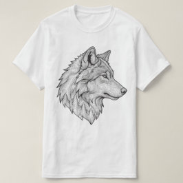 Wolf-Design T-Shirt