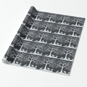 Wolf-Eklipse Geschenkpapier
