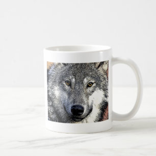 Wolf Eyes Artwork Tasse