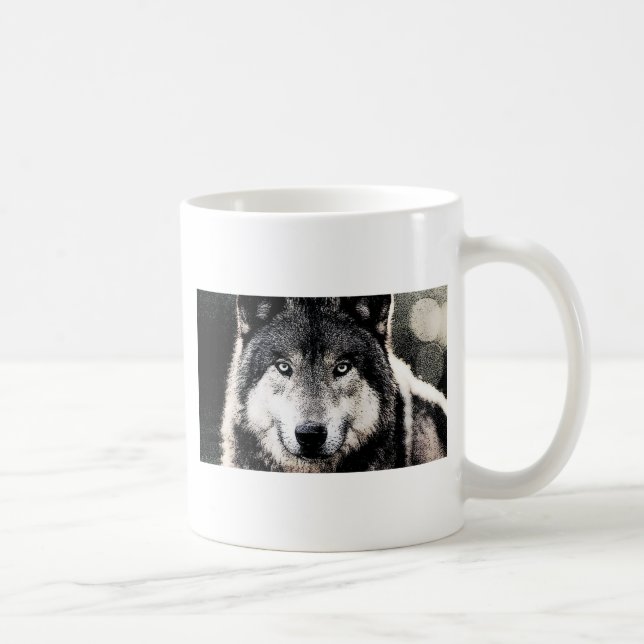Wolf Eyes Tasse (Rechts)