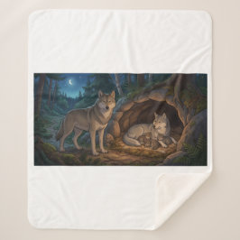 Wolf Familie Sherpadecke