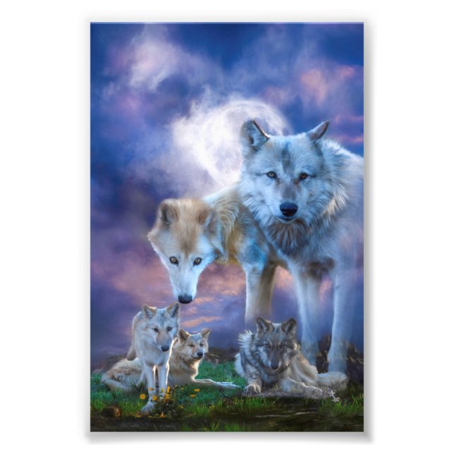 Wolf Family BESTER WORLD Fotodruck (Vorne)