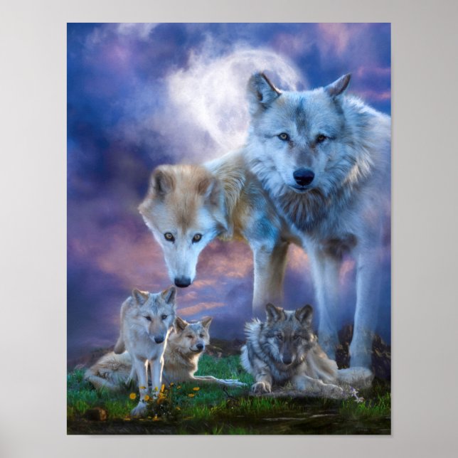 Wolf Family BESTER WORLD Poster (Vorne)