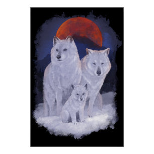 wolf family poster