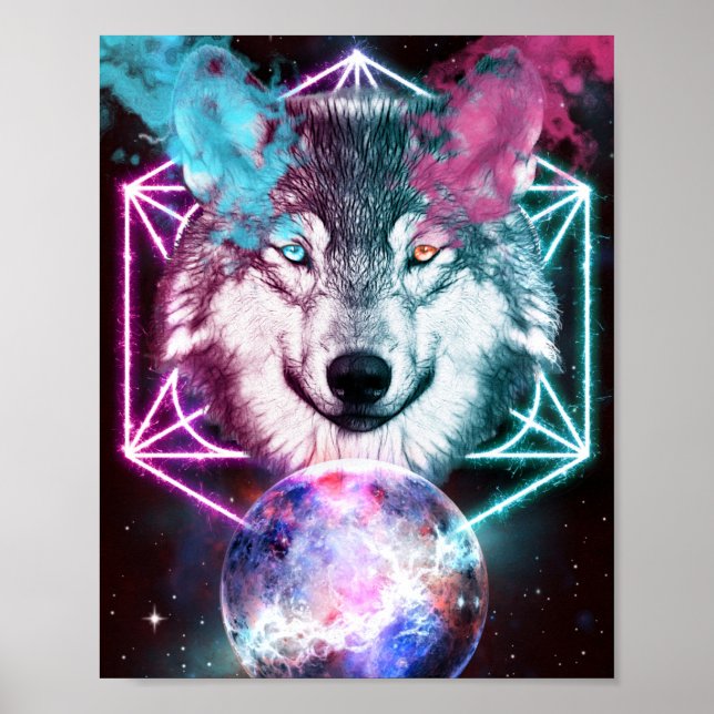 Wolf Fantasy Poster (Vorne)