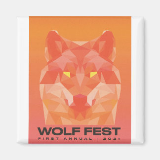 Wolf Fest Magnet 2021
