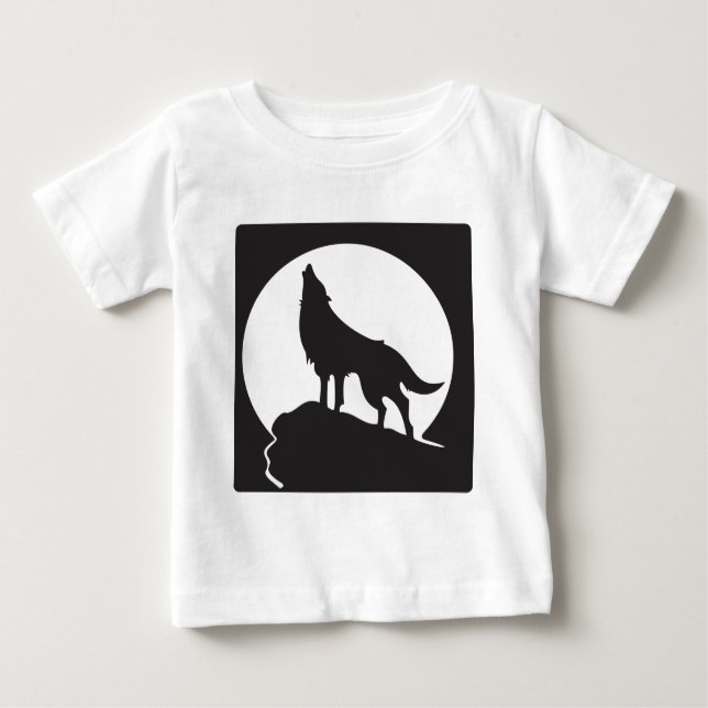 Wolf Fotografy Art Spirit Guide Animal Liebe Baby T-shirt (Vorderseite)