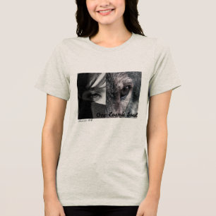 Wolf-Frau T-Shirt – Wilder Geist Eine Kosmische Se Tri-Blend Shirt