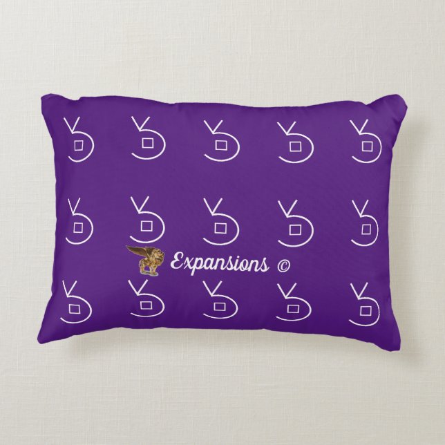 Wolf Frequency Pillow Dekokissen (Rückseite)