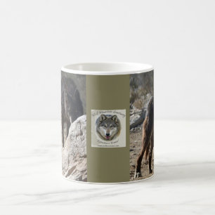 Wolf-Gebirgsschongebiet Wacipi Kaffee-Tasse Tasse