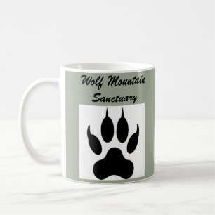 Wolf-Gebirgstatzen-Kaffee-Tasse Kaffeetasse