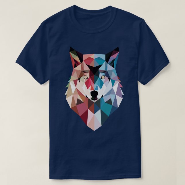 Wolf GeoWolf T-Shirt (Design vorne)