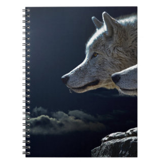 Wolf-Geschenke Notizblock