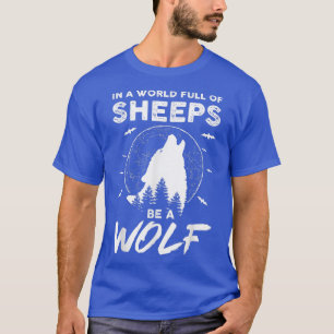 Wolf Gift Fairy Tale Wolves Wolves Leitwolf Husky T-Shirt