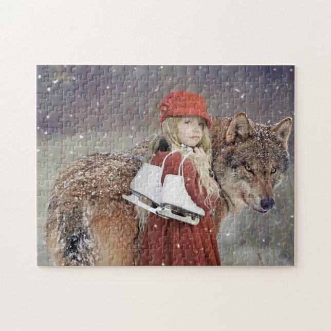 Wolf Girl Puzzle (Horizontal)