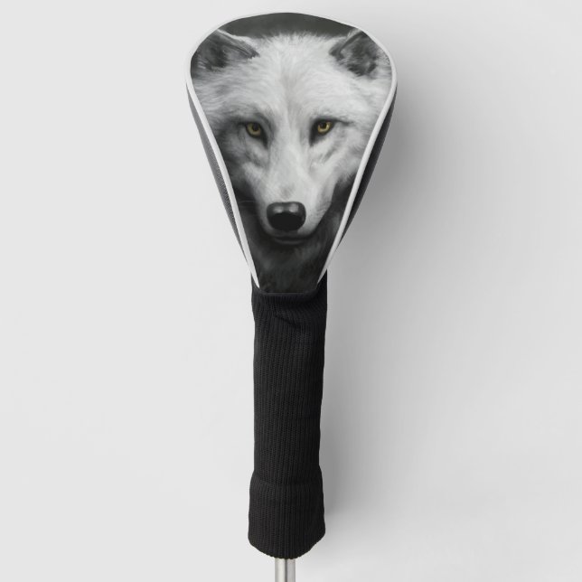 Wolf Golf Headcover (Vorderseite)