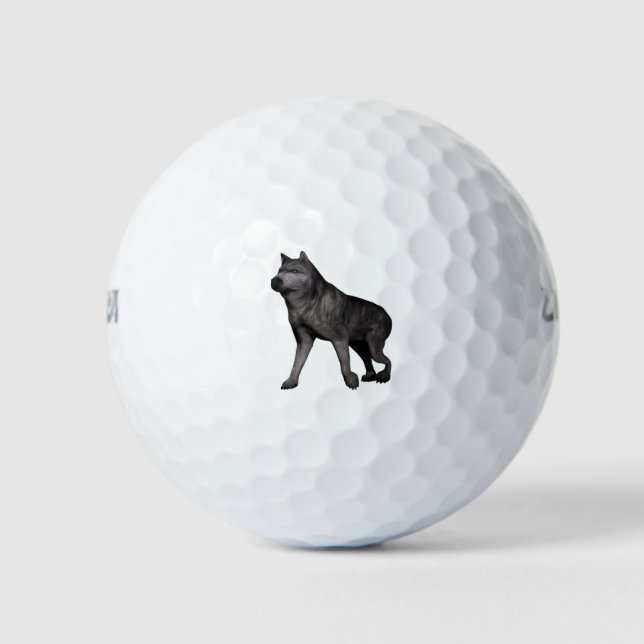 Wolf Golfball (Vorderseite)