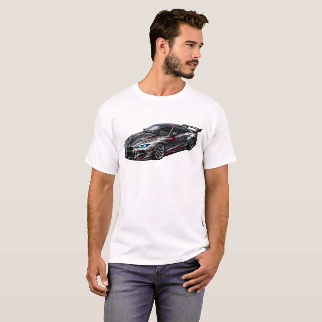 Wolf-Grau-Sportcoupé — BV-BWG T-Shirt (Vorne ganz)