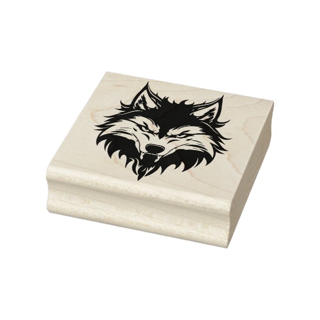 Wolf Gummistempel (Stempel)