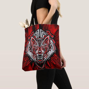 Wolf-Haida-Stammes-Totem-Design