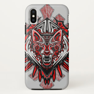 Wolf Haida-Stammes-Totem-Design Case-Mate iPhone Hülle