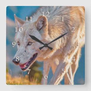 WOLF HAPPY TRAILS QUADRATISCHE WANDUHR