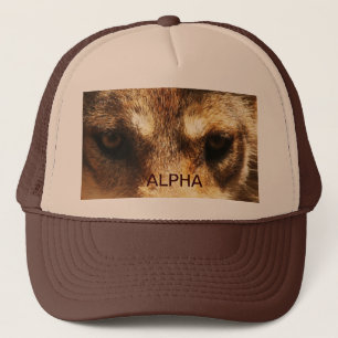 Wolf Hat Nah hoch Truckerkappe