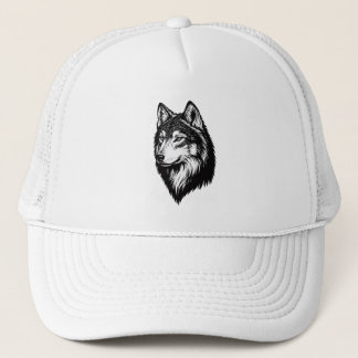 wolf hat truckerkappe