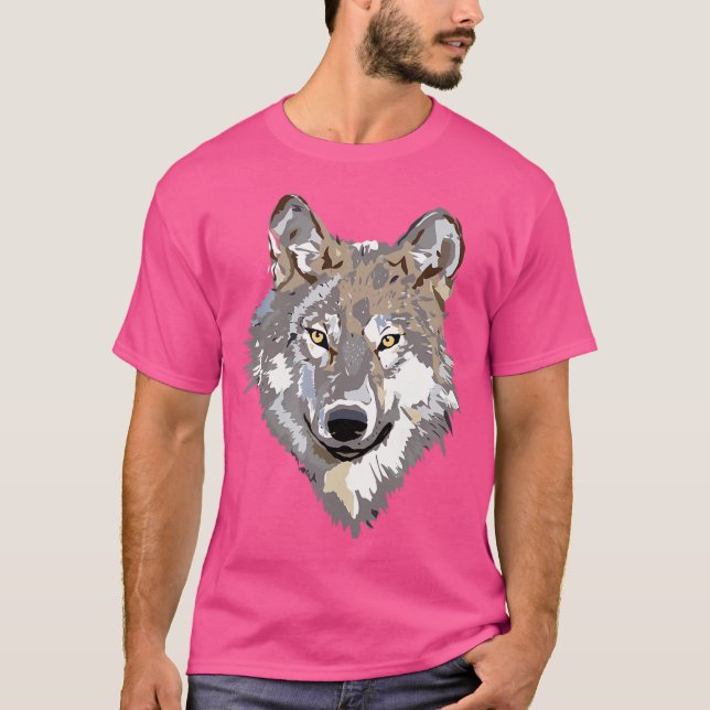 Wolf Head Wolves T-Shirt (Vorderseite)