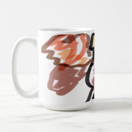 Wolf Herbst Sonnenuntergang Kaffeetasse