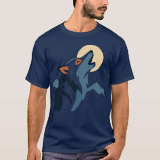 Wolf Heult zum Mond Hoodie – Entfessle den Alph T-Shirt