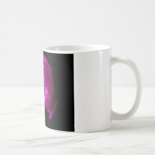 Wolf Howling auf dem Mond Tasse
