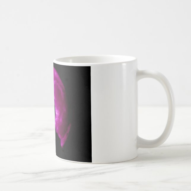 Wolf Howling auf dem Mond Tasse (Rechts)