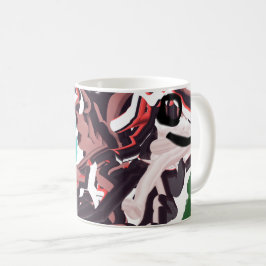 Wolf im Frühling Kaffeetasse